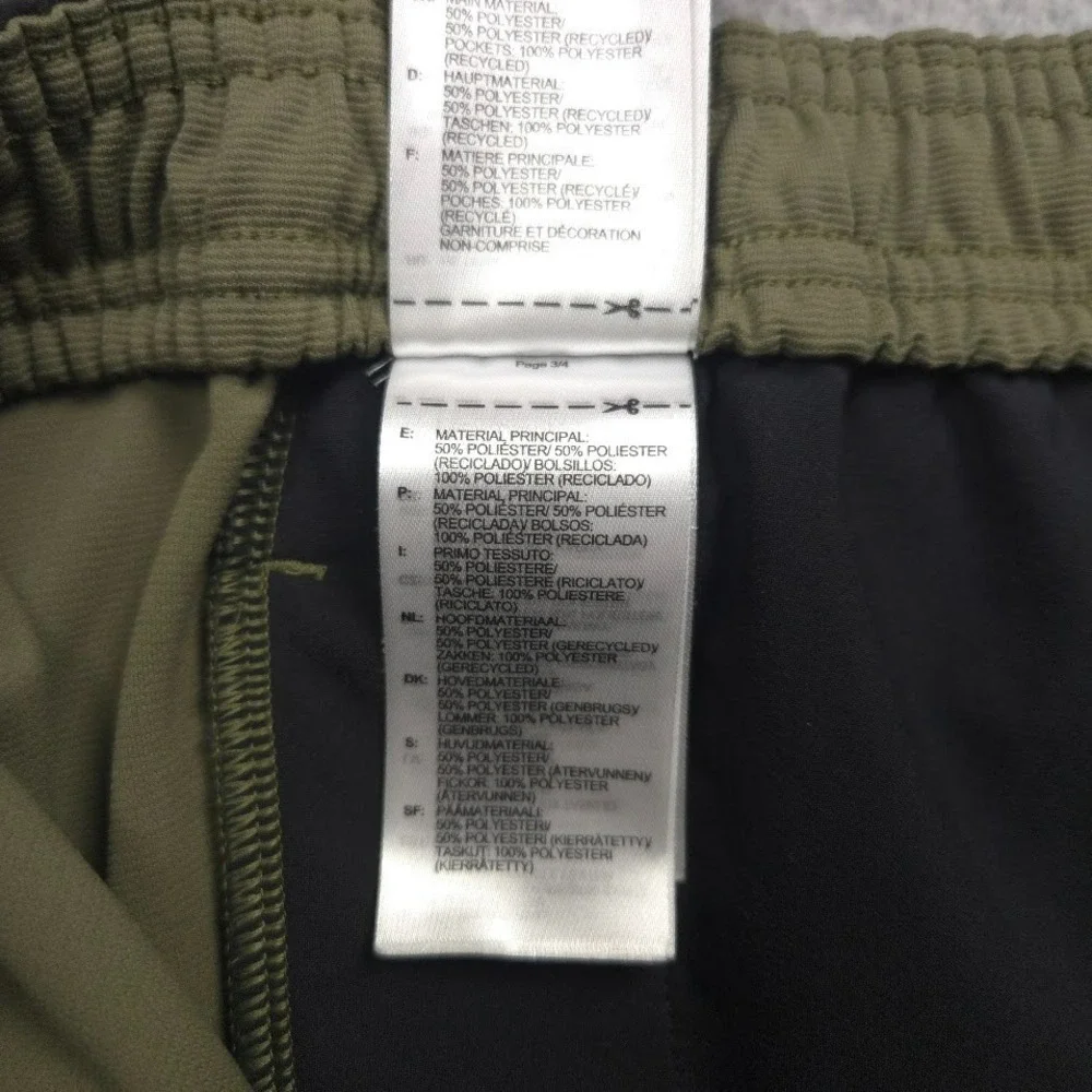 Adidas Terrex Multi Primegreen Pants Mens Large Olive Hiking Jogger 36x30